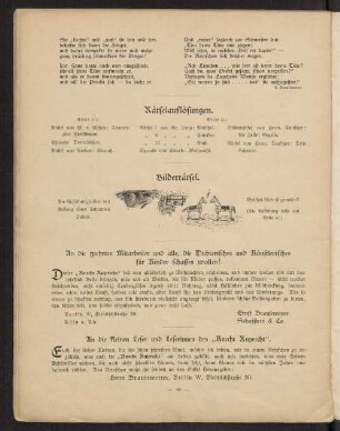 Bilderrätsel.