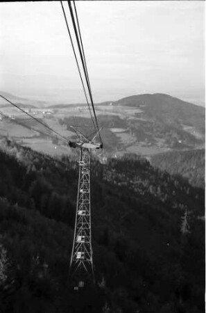 Schauinslandbahn: Oberste Stütze