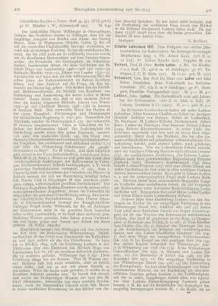 410-412 [Rezension] Kurz, Alfred (Hrsg.), Erfurter Lutherbuch 1917. Eine Festgabe zur vierten Jahrhundertfeier der Reformation