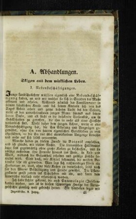 Skizzen aus dem wirklichen Leben