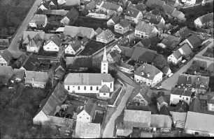 Oberrimsingen: Ortsbild von Süden