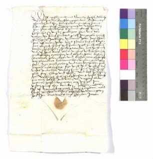 Michel, Albrecht, Melchior Senft, Gebrüder gegenüber Ludwig Casimir von Hohenlohe; Siegel: Michel Senft.
