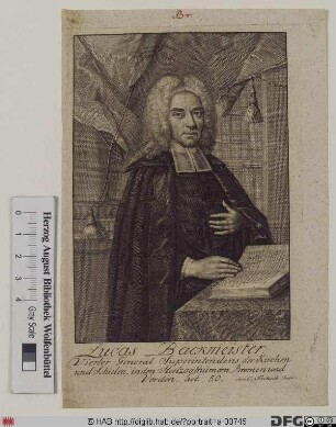 Bildnis Lucas Bacmeister d. J.