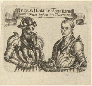 Georg Haller und Sigmund Tucher