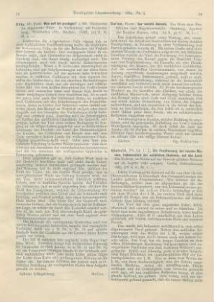 74-75 [Rezension] Römheld, C. J., Die Verpflanzung der inneren Mission, insbesondere der weiblichen Diakonie, auf das Land