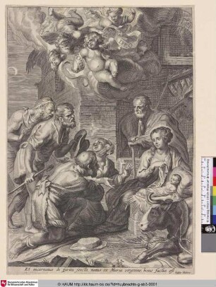 [Anbetung der Hirten; Adoration of the shepherds]