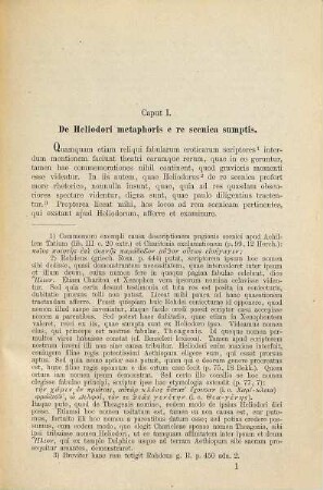 Quaestiones Heliodoreae : Inaug.-Diss.
