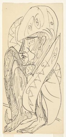 Klassische Walpurgisnacht. 2. Akt: Mephistopheles als Phorkyas im Profil