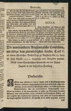 77-81, Vorwort