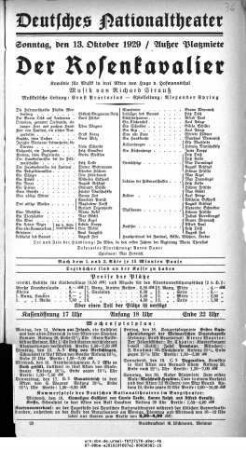 Der Rosenkavalier