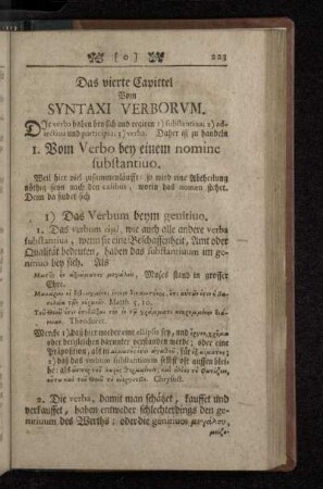 Das vierte Capittel Vom Syntaxi Verborvm.