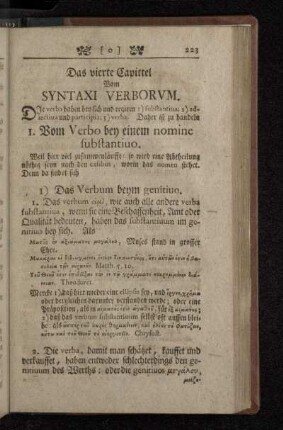 Das vierte Capittel Vom Syntaxi Verborvm.