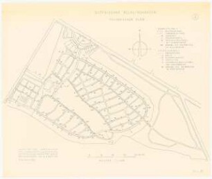 Ostfriedhof, Recklinghausen: Technischer Plan 1:1000