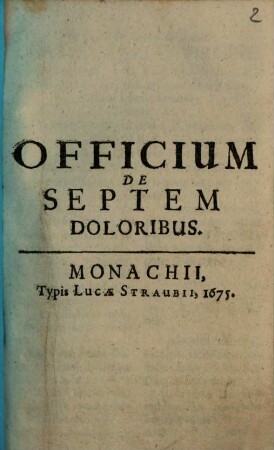 Officium de septem doloribus