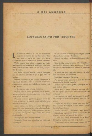 Loraydan salvo por Turquand