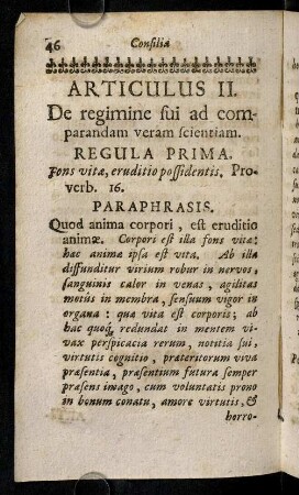 46-69, Regula Prima.