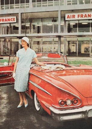 Modeaufnahme, Modell Sondra Wright (Mademoiselle)