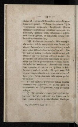 VII. Lectorum communio.