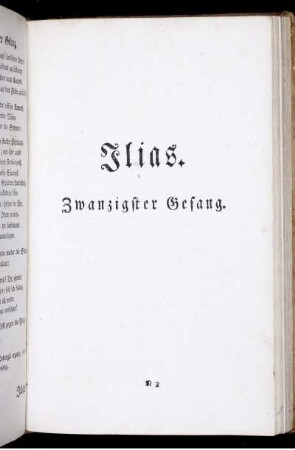 Ilias. Zwanzigster Gesang.