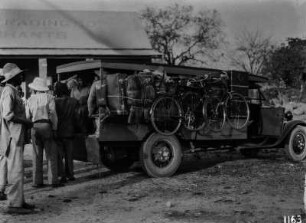 Wagen in Mutoko : Aufnahme eines Wagens in Mutoko.
