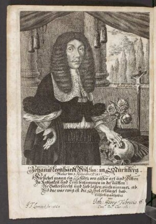 Frontispiz: Johann Leonhard Beil, Jun. (Porträt)
