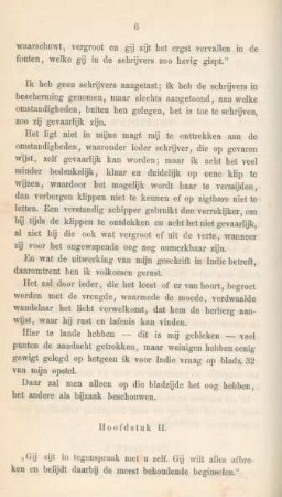 Hoofdstuk II. "Gij zijt in tegenspraak met u zelf. Gij wilt alles ...