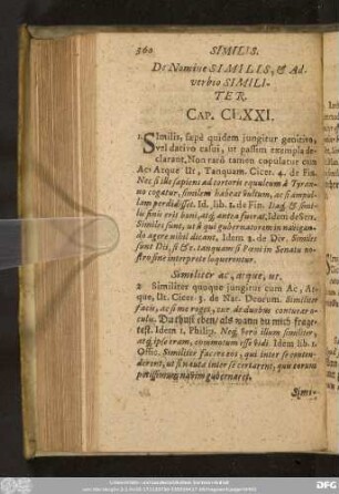 De Nomine Similis, & Adverbio Similiter. Cap. CLXXI.