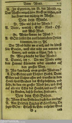 Von dem Erd-Boden