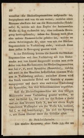 8) Schleifstein.