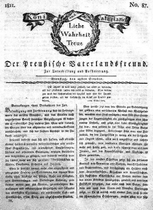 No. 87., vom 29sten October