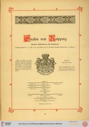 von Neipperg, Neubronn von Eisenburg, von Neuenstein-Rodeck, Neveu von Windschläg, von Noel
