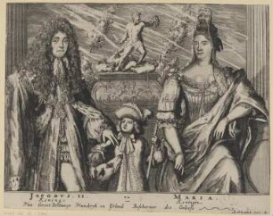Doppelbildnis des Jacobvs II und der Maria
