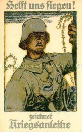 Postkarte zur 6. Kriegsanleihe