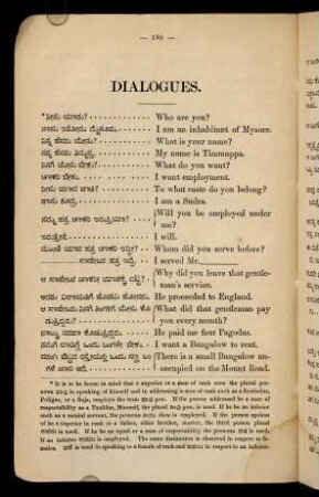 190-207, Dialogues