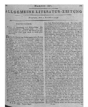 Volkszeitung. Juli-Dec. 1796, Jan-März 1797. Bayreuth: Selbstverl. 1796-97