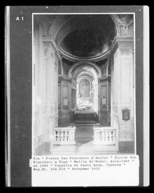 San Francesco a Ripa — Sankt-Anna-Kapelle