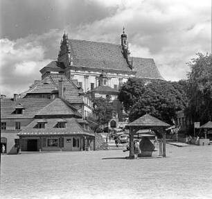 Katholische Kirche Sankt Johannes der Täufer und Sankt Bartholomäus, Kazimierz Dolny, Polen