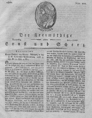 Nro. 202, Donnerstag den 9. October 1806