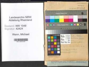 Entnazifizierung Michael Wenn , geb. 23.03.1890 (Lehrer)