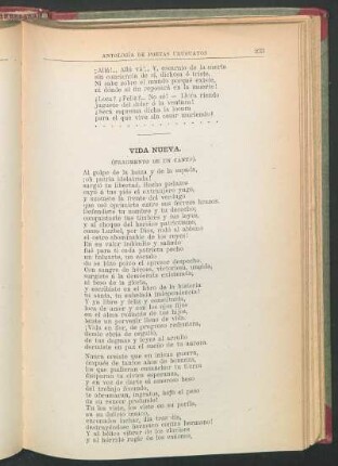 Vida nueva. : (Fragmento de un canto).