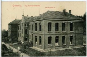 Chemnitz. Garnisonslazarett - Krankenblock I