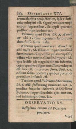 Observatio XV.