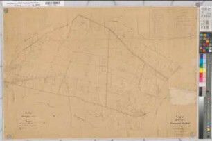 Madfeld (Brilon), Separation der Gemeinde Madfeld, Bl.1 Brouillonkarte Flur 1