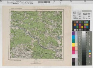Friedrichstadt Fliegerkarte 1919 1 : 200 000 28 x 34 Druck: Kartographische Abteilung der Preußischen Landesaufnahme Benkhausen