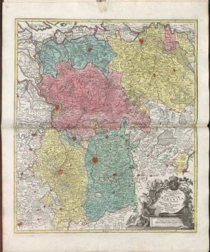Nova Tabula Geographica exhibens Ducatum Brabantiae : Cum Pertinentiis et adiacentibus Regionibus