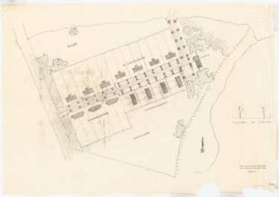 Siedlung Bruchmühle, Petershagen: Lageplan