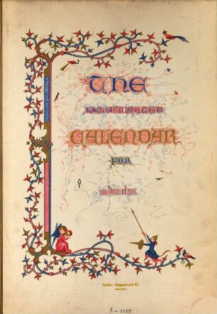 The illuminated calendar for ... and home diary. 1846