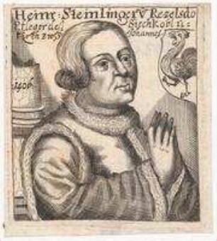 Heinrich Steinlinger, Pfleger Siechkobels und Kirche St. Johannis