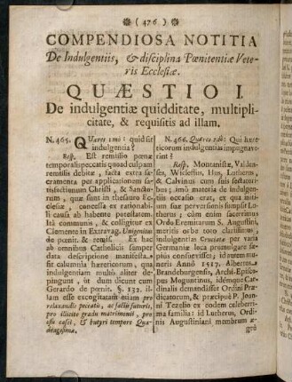476-487, Quaestio I.