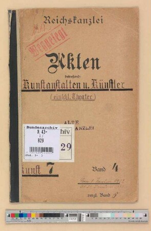 Kunstanstalten und Künstler: Bd. 4